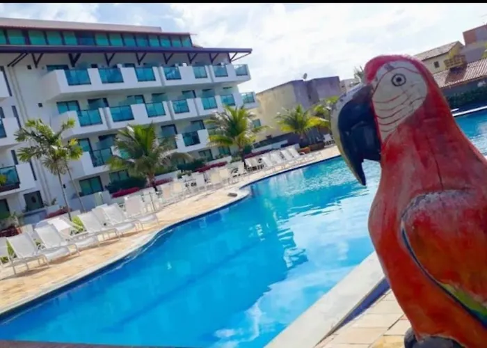 Flat 402 Laguna Beach - Tipo Loft Encantador, Mobiliado E Aconchegante Pôrto das Galinhas